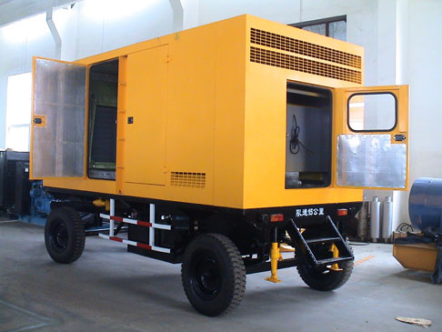 移動拖車發(fā)電機組