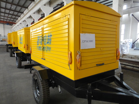 移動拖車發(fā)電機組